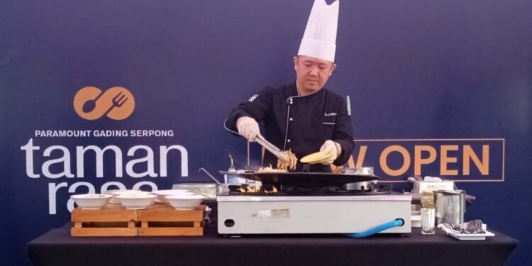 Paramount Land Resmikan Sentra Kuliner Taman Rasa, Sajikan Beragam Makanan dan Minuman Favorit