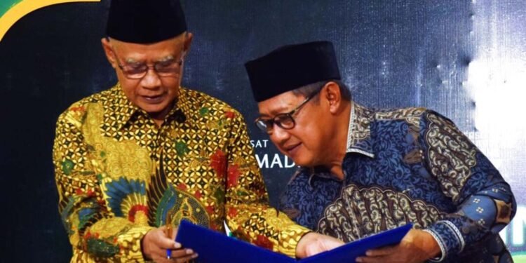 Dobrak Stagnasi Pasar Perbankan Syariah, BSN dan PP Muhammadiyah Gelar MoU Bersama